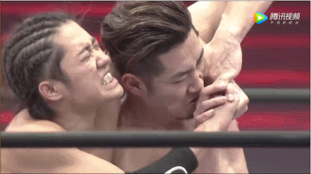 Oriental-Wrestling-Entertainment-OWE-Mr-Cool-Tang-Huachi-comeback-sequence-against-Wild-Wolf-Fan-Hewei.gif